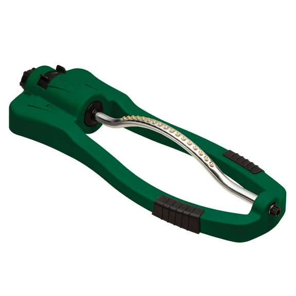 Orbit Curved Bar Gear Drive Outdoor Hose Watering Oscillating Lawn Sprinkler