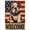 E, variant on AURIGATE 4th of July Patriotic Highland Cow Floral Garden Flag 11.81x17.72 Inch Weather Resistant Polyester Double Sided for Yard Lawn Porch Outdoor Patriotic Event Decor Supplies