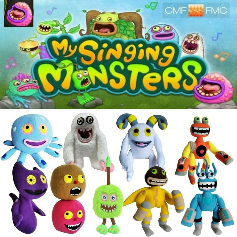 My Singing Monsters Wubbox Plush Toys Soft Stuffed Doll For Kids Gift Room  Decor