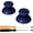 Midnight Blue, variant on eXtremeRate Midnight Blue Replacement 3D Joystick Thumbsticks, Analog Thumb Sticks with Cross Screwdriver for Nintendo Switch Pro Controller