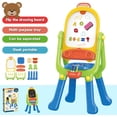 thumbnail image 5 of 2-in-1 Kids Art Easel Rotatable Double Sided Magnetic Whiteboard Blue, 5 of 6