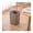 Brown, variant on Wastebasket, Direct Drop Waste Paper Basket, Black/brown Waste Paper Basket, Plastic Material Waste Paper Basket Suitable for Home Kitchen Office Waste Paper Basket