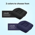 thumbnail image 3 of Sonducket Cojín de asiento para automóvil, portátil, ergonómico, antideslizante, para aliviar la fatiga, para trabajo en interiores y Ropa Deportiva, Zapatos Azul oscuro 12cm, 3 of 6