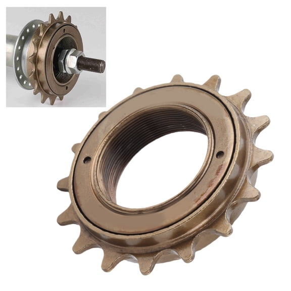16 Teeth Bike Freewheel Cassette Sprocket One Speed 16T Bicycle Replacement Accessory