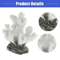 thumbnail image 4 of Vocoste 1 Pc Colorful Coral Reef Decor Mini Faux Coral Decor for Aquarium Decorations White 4.5x4.7cm, 4 of 6