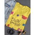 thumbnail image 3 of Buon Ferragosto Beach Fun T-Shirt Women -Image by Shutterstock, Female Large, 3 of 4