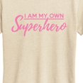 thumbnail image 3 of Instant Message - I Am My Own Superhero Short Sleeve Graphic T-Shirt, 3 of 6