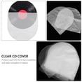 thumbnail image 2 of MasteelfCA 100 Pcs Protecteur de CD Sac de Disque Vinyle Couverture de Disque Transparente, 2 of 8