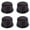 Dark brown, variant on WINDLAND 4Pcs Guitar Volumes Tone Control Knobs Speed Control Knobs for Electric Guitar