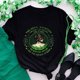 thumbnail image 2 of Camiseta de mujer Camisetas divertidas y lindas de manga corta Día de San Patricio Camiseta de regalo Tops Blusa Regalo para parejas Pompotops hfajkhk126887, 2 of 8