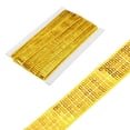 thumbnail image 1 of Uxcell 1 Inch x 10 Yards Square Sequins Trim 5 Row Flat Gold Tone Sequin Paillette Fabric Ribbon Trim for Crafts DIY Fringe Sewing, 1 of 7