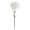 White, variant on Artificial Tulip Stems Bouquet - 15 Lifelike Silk Magnolia Buds Floral Arrangements for Home Wedding Centerpiece Decor