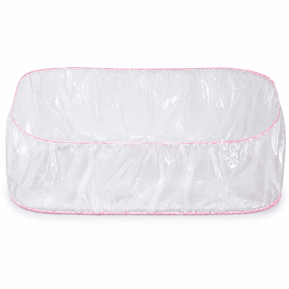 Plastic Couch Cover Furniture Cover with Elastic Band, Clear Sofa Cover Protector for Moving and Storage, Waterproof & Dustproof Moving Bags for Couch Slipcover 92W x 42D x 42H Inches (Sofa)