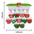 thumbnail image 2 of Maxora Personalized Ornaments Customized Christmas Ornament Mantel Gloves Family of 11 Free Customize, 2 of 7