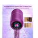 thumbnail image 3 of Secadora Para Cabello Secadora De Cabello Con Difusor 1800w Xtellar morado, 3 of 3