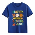 thumbnail image 3 of lnmuld Girls Summer Tops Soft Casual Short Sleeve Graphic Print Tee Comfortable Kids T-Shirt for Everyday Wear Size:2-3 Years, 3 of 3
