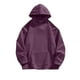 thumbnail image 4 of pstuiky camisas de hombre de manga larga, Pantalones cortos deportivos casuales de color sólido con bolsillo y manga larga con capucha para hombre salir tops xl, 4 of 4
