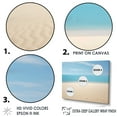 thumbnail image 3 of Designart "Quiet Coastal Sand Reverie" Coastal Floater Framed Wall Art Living Room, 3 of 5