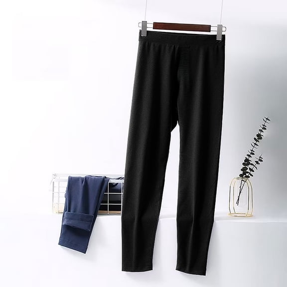 Womens Lined Sweatpants Winter Warm Fleece Joggers Casual Lounge Pants