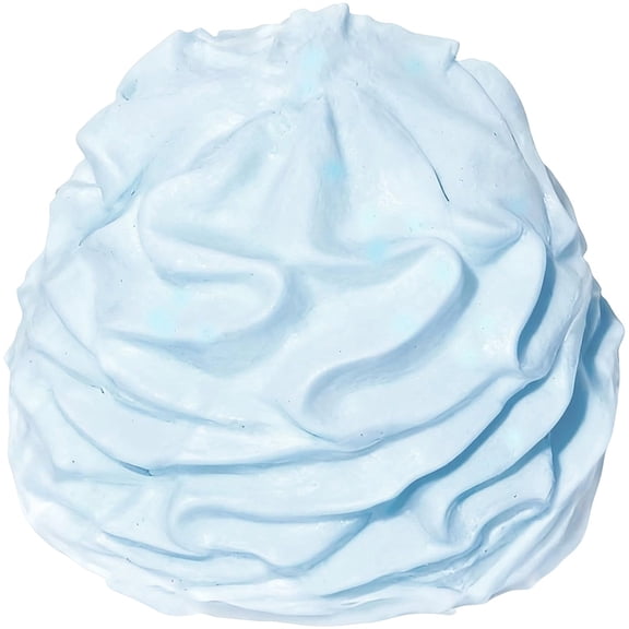 FufuCrick Cream Roll Squishy Office Accessory Squishy Tactile Sensory Gadget Desk Ornament Decor for Adult Workspace and Relaxation, Light Blue