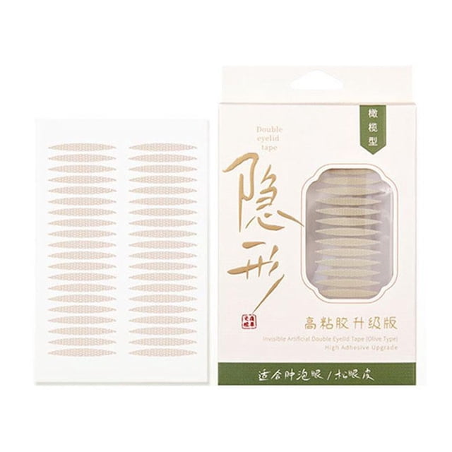 GECOMO 240pcs Waterproof Invisible Double Eyelid Tape, Adhesive Makeup Patch for Natural Eye Lift, Instant Eyelid Enhancement Beauty Tool