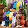 thumbnail image 6 of Bernat® Blanket patchwork™ #6 Super Bulky Polyester Yarn, 90s vibe 10.5oz 220yd (2Pk), 6 of 6