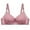 Pink, variant on Ashirexll Wireless Bras for Women Seamless Ultra-Thin Lightweight Print Gathering Posture Support Breathable Comfortable Soft Bralettes Beige 38