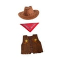 thumbnail image 3 of Disfraz de vaquero infantil para niñas para niños, clásico para fantasía de cosplay carnaval, 3 of 8