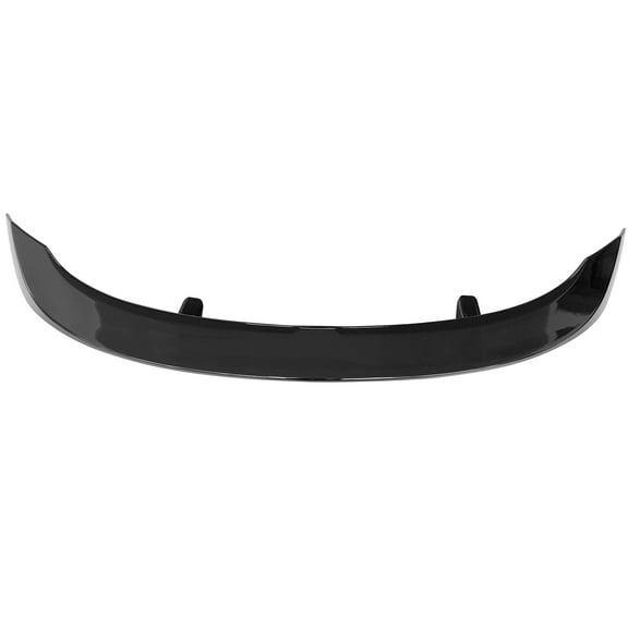 Ikon Motorsports Trunk Spoiler Compatible With 2021-2024 Kia K5 ABS Plastic MG Style Rear Wing Lip Added on Bodykit Replacement - Gloss Black