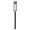 Kanex K157-1162-sv4f Duraflex Charge & Sync Usb Cable With Lightning Connector, 4ft/1.2m (silver)