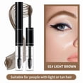 thumbnail image 2 of Double-Ended Eyebrow Tint & Fixer Brow Gel, 2 in 1 Tinted Eyebrow Gel, Long Lasting Waterproof Brows Tint Stain and Brow Fix Gel, Quick-Drying, Smudge-Proof, 24HR Hold, 2 of 7