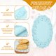 thumbnail image 3 of Uxcell 50Pcs Servilletas de papel, 10.5" Servilletas de encaje redondas para decoraciones de postres, pasteles, bodas, fiestas de cumpleaños, sándwiches, restaurantes, azules, 3 of 7