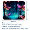 thumbnail image 5 of Firefly 8.3x9.8 Inch Square Non-Slip Rubber Bottom Printed Mouse Pad, Desk Pad for Office and Gaming, 5 of 6