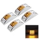 thumbnail image 4 of Lámpara Indicadora Lateral, Lámpara De Señal De Espacio Libre 12 LED 4 Piezas Indicador ámbar Lateral Luz Lateral De Espacio Libre, Para Automóvil De Advertencia ANGGREK Car Side Signal Warning Light, 4 of 8