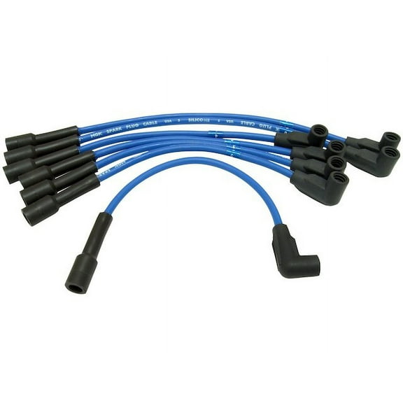 Spark Plug Wire Set - Compatible with 1987 - 1990 Jeep Cherokee 4.0L 6-Cylinder 1988 1989