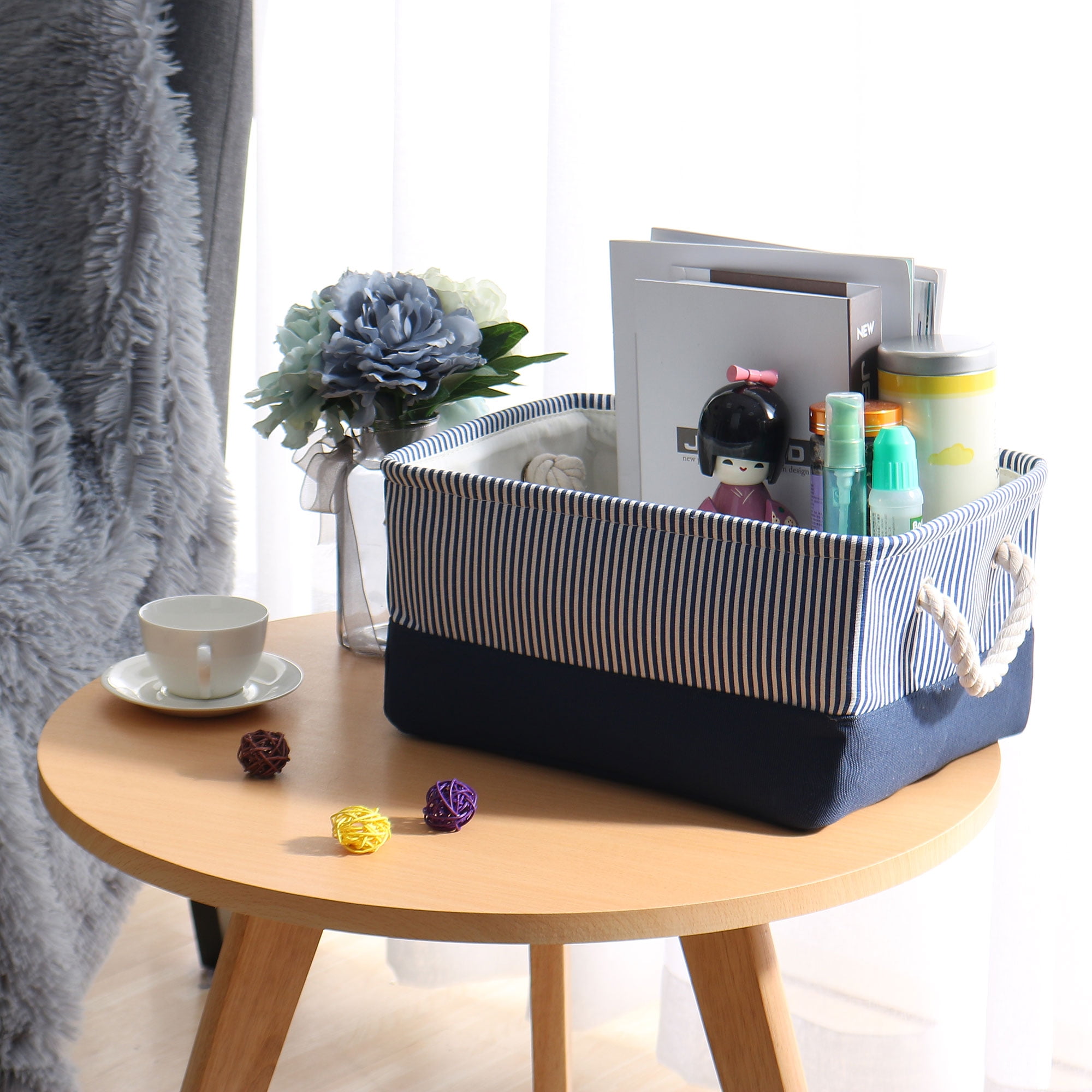 Casier de Rangement Tissu Organisateur Armoire Placard Tiroir Panier