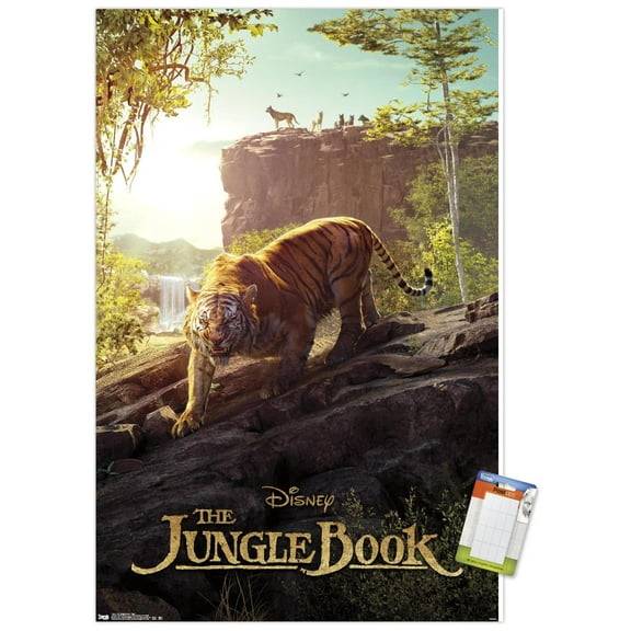 Disney The Jungle Book - Tiger Wall Poster, 14.725" x 22.375"