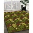 thumbnail image 2 of Ahgly Company Indoor Rectangle Patterned Dark Yellow Green Area Rugs, 8' x 12', 2 of 6