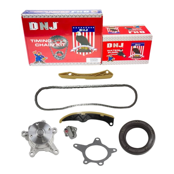 DNJ TK195WP Timing Chain Kit with Water Pump Fits Cars & Trucks 12-19 Hyundai 1.6L L4 DOHC 16V