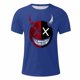 thumbnail image 4 of Blusas y camisas de manga corta y cuello redondo para hombre. Blusas/camisetas de manga corta con cuello redondo y estampado de Halloween para hombre. Blusa para hombre., 4 of 5