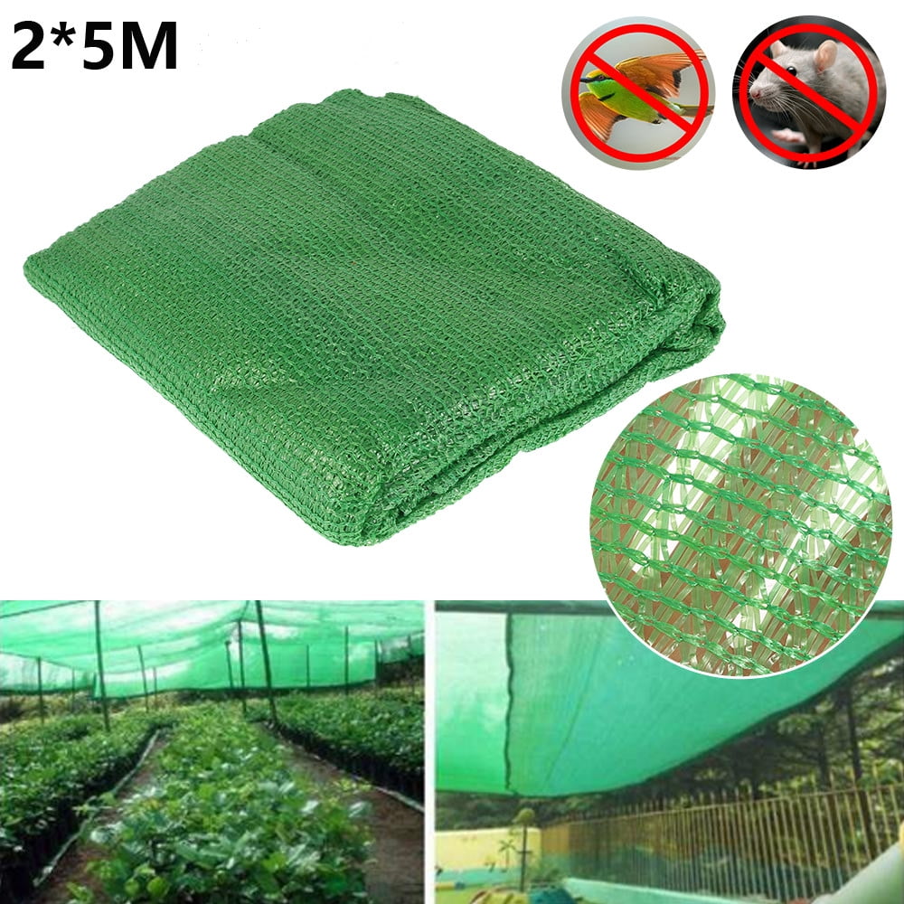 2 x 5m Anti Bird Protect Tree Net Fruit Crop Plant Garden Pond Yard Netting Mesh 