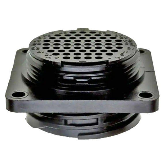 206438-1 Position 57 Circular Connector Receptacle Housing Panel Mount -
