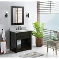 thumbnail image 2 of Bellaterra Home 31" Single vanity in Brown Ash finish top with Gray granite and rectangle sink, 2 of 9