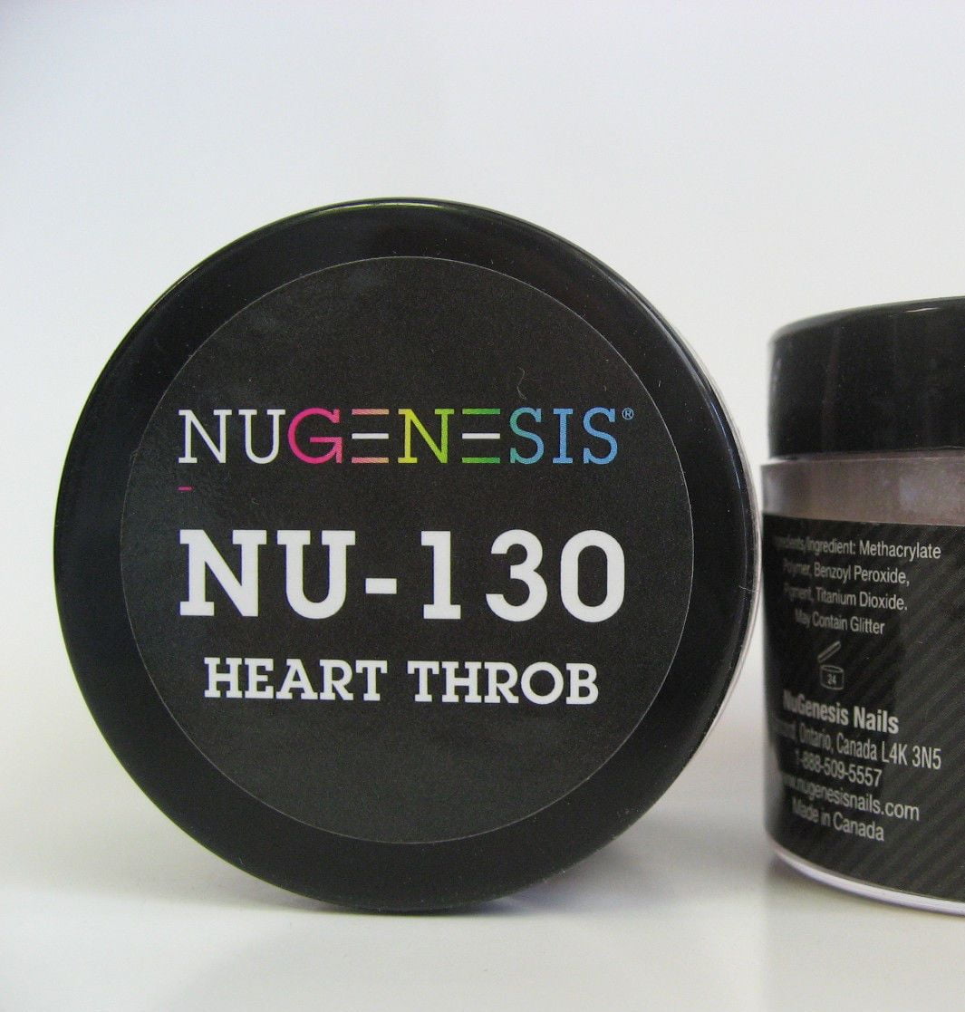 NUGENESIS Nail Color Dip Dipping Powder 1oz/jar NU130 Heart Throb