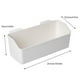 thumbnail image 3 of Cesta organizadora de pared para cocina | Almacenamiento de plástico ABS para ajo y jengibre | Soporte pequeño para baño, cocina, hogar, oficina | Blanco | Varias tallas | 1 paquete, 3 of 6