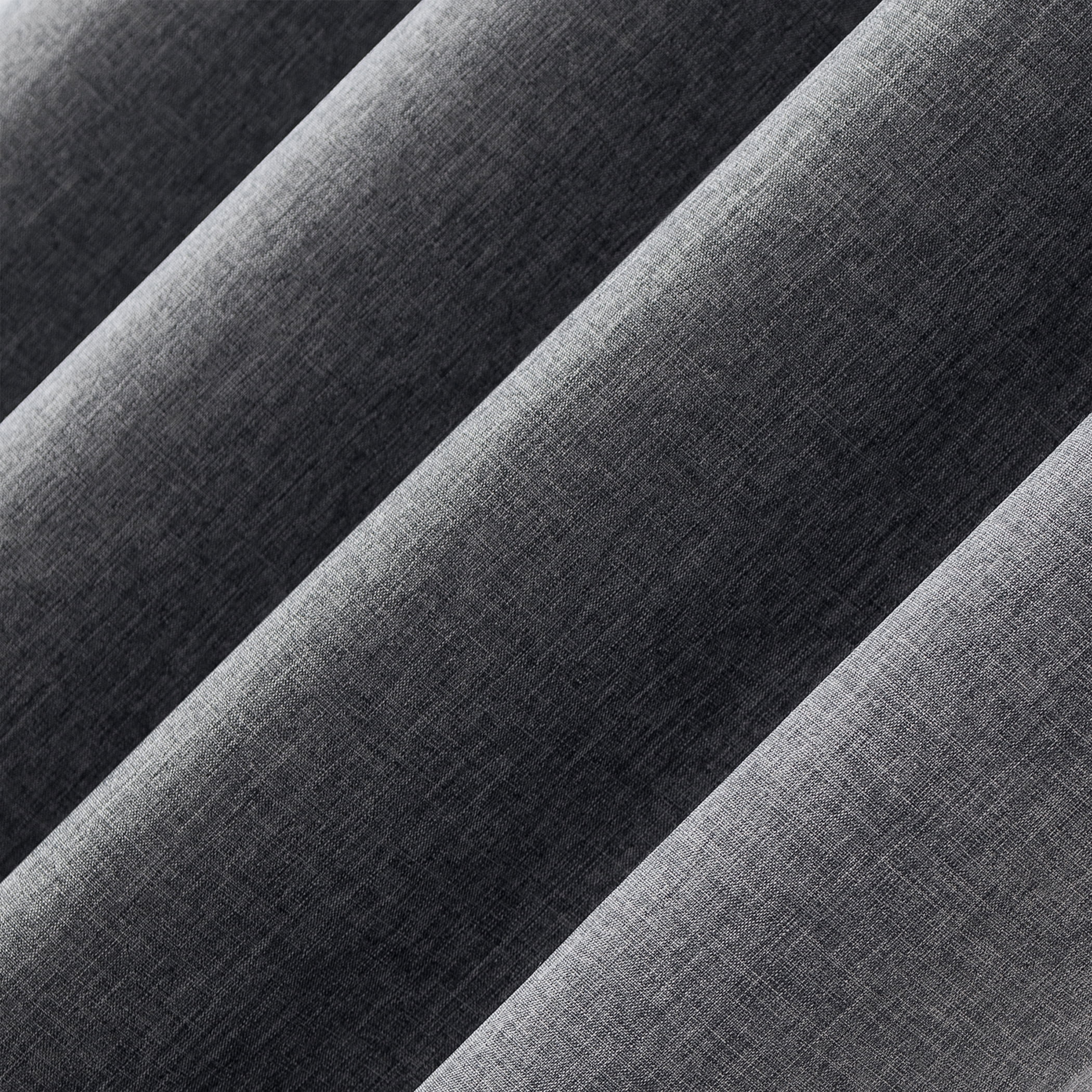 Sun Zero Tyrell Tonal Texture Draft Shield Fleece Insulated 100% Blackout Grommet Curtain Panel In Sterling Gray, 50"X84", Sterling Gray