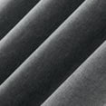 thumbnail image 4 of Sun Zero Tyrell Tonal Texture Draft Shield Fleece Insulated 100% Blackout Grommet Curtain Panel In Sterling Gray, 50"X84", Sterling Gray, 4 of 10