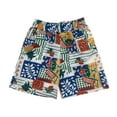 thumbnail image 2 of Spazoro Toddler Boys Girls Shorts, Summer with Pockets Elastic Waist Printed Casual Shorts for Boys Blue Size 9 T, 2 of 3