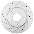 thumbnail image 2 of Eccpp 55047 D726 Delantero 2 Rotores De Freno + 4 Pastillas Para Chevrolet Blazer 1998-2005 Chevrolet S10 1998-2004 Gmc Jimmy 1998-2005 Gmc Sonoma 1998-2004, 2 of 5