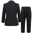 thumbnail image 4 of Boys suit Slim Fit 5 Piece, Adjustable Waist, Boys Formal Suit with Jacket, Pants, Vest, Shirt, Tie, and Bow Tie, 4 of 5